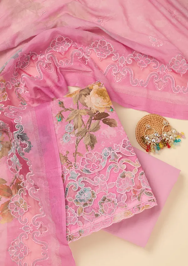 Onion_Pink_Cotton_Floral_Threadwork_Unstitched_Dress_Material_With_Matching_Bottom_And_Dupatta