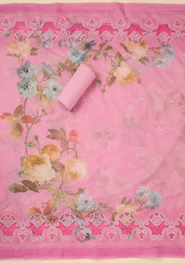 Onion_Pink_Cotton_Floral_Threadwork_Unstitched_Dress_Material_With_Matching_Bottom_And_Dupatta