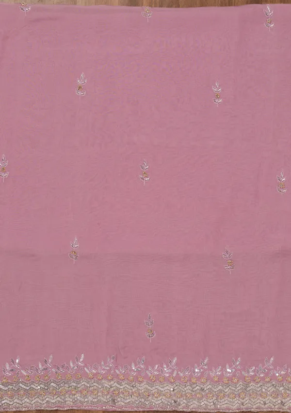 Lavender_Stonework_Tissue_Unstitched_Salwar_Suit
