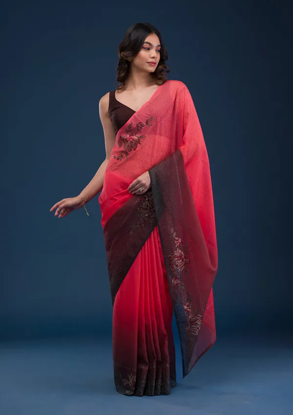 Red_Satin_Swarovski_Saree_With_Matching_Blouse_Piece