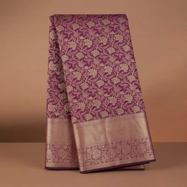 Purple_Kanjivaram_Pure_Silk_Saree