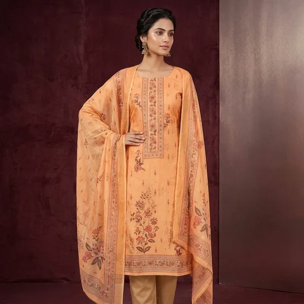 Mustard_Zariwork_Gold_Chanderi_Unstitched_Salwar_Suit