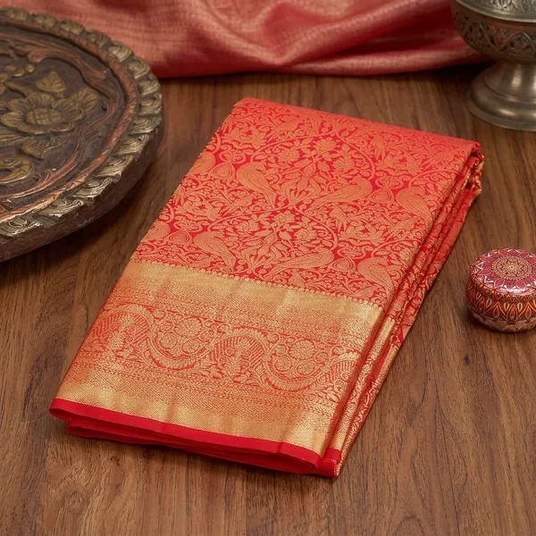 Red_Dharmavaram_Pure_Silk_Saree