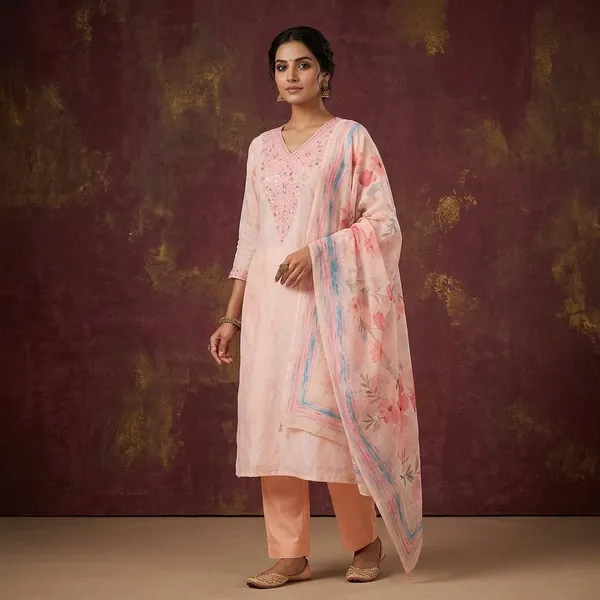 Baby_Pink_Cotton_Threadwork_Unstitched_Dress_Material_With_Matching_Bottom_And_Dupatta