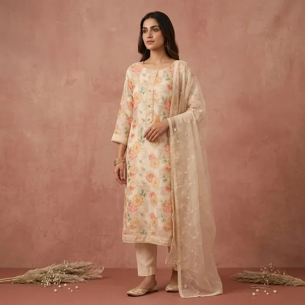 Off_White_Zariwork_Gold_Organza_Unstitched_Salwar_Suit