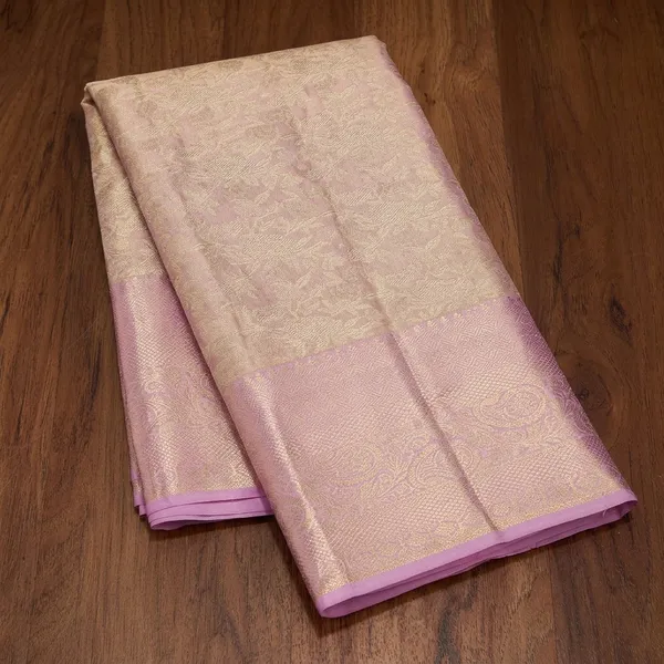 Lavender_Dharmavaram_Pure_Silk_Saree