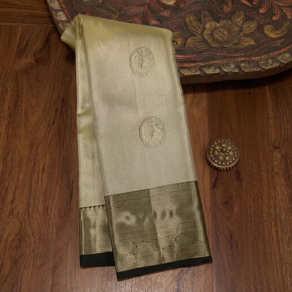 Gold_Dharmavaram_Tissue_Silk_Saree