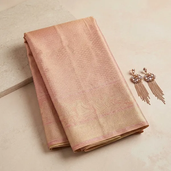 Pink_Dharmavaram_Tissue_Silk_Saree