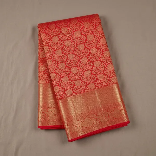 Red_Dharmavaram_Pure_Silk_Saree