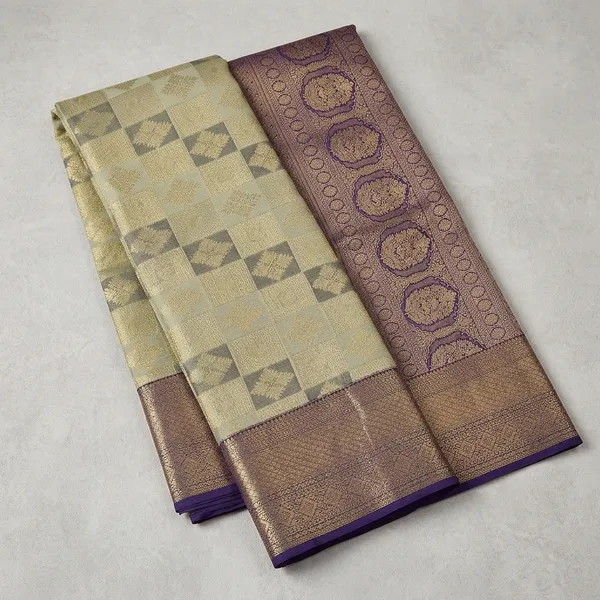 Sea_Green_Dharmavaram_Tissue_Silk_Saree