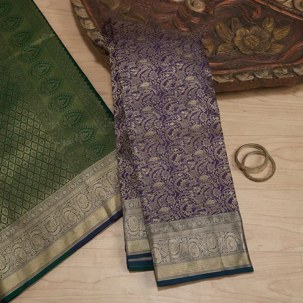Purple_Dharmavaram_Art_Silk_Saree