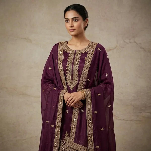 Purple_Zariwork_Gold_Chinon_Unstitched_Salwar_Suit
