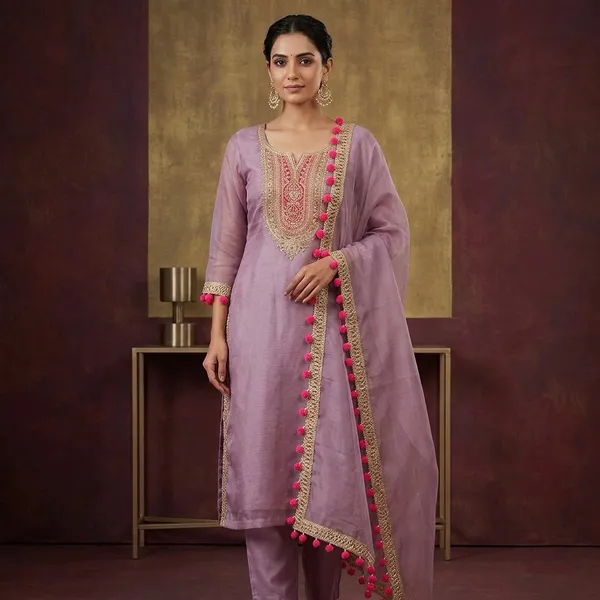 Lavender_Cording_Tissue_Unstitched_Salwar_Suit