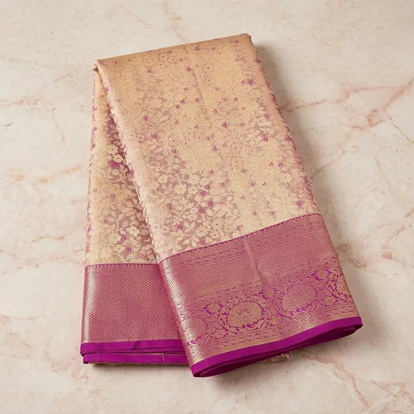 Magenta_Pink_Zariwork_Gold_Silk_Silk_Saree