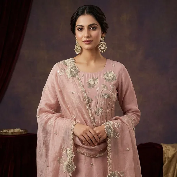 Pink_Cutdana_Tissue_Unstitched_Salwar_Suit