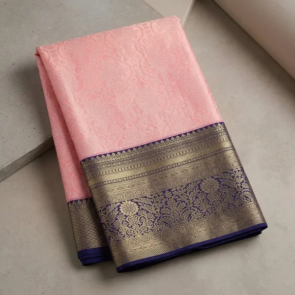 Baby_Pink_Zariwork_Gold_Silk_Silk_Saree