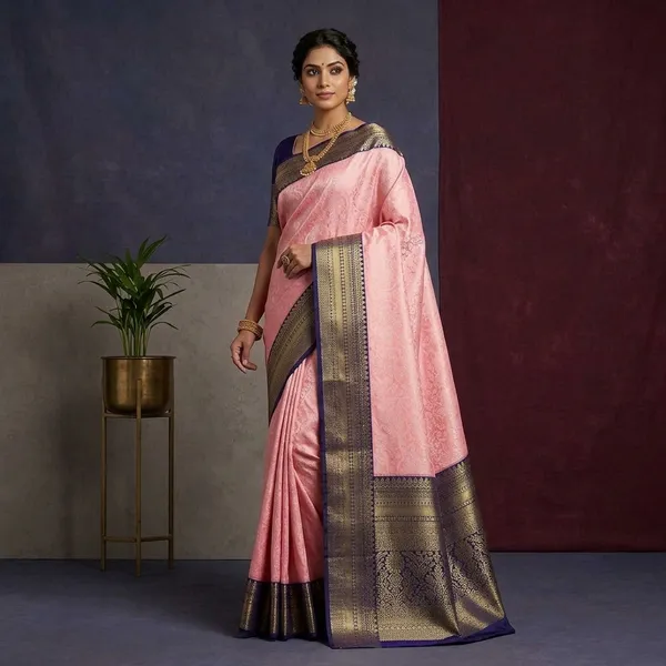 Baby_Pink_Zariwork_Gold_Silk_Silk_Saree