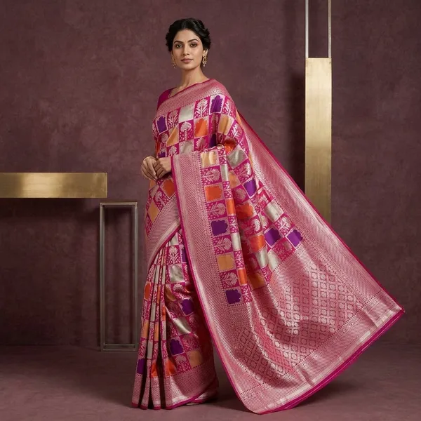 Rani_Pink_Zariwork_Silk_Silk_Saree
