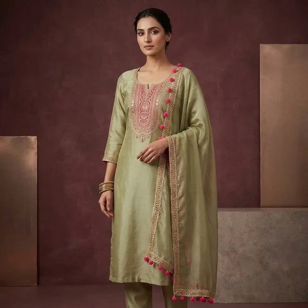 Pista_Green_Cording_Tissue_Unstitched_Salwar_Suit