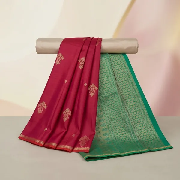 Rani_Pink_Zariwork_Gold_Silk_Silk_Saree