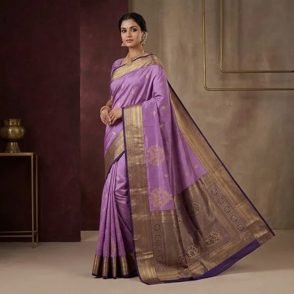 Lavender_Zariwork_Gold_Silk_Silk_Saree