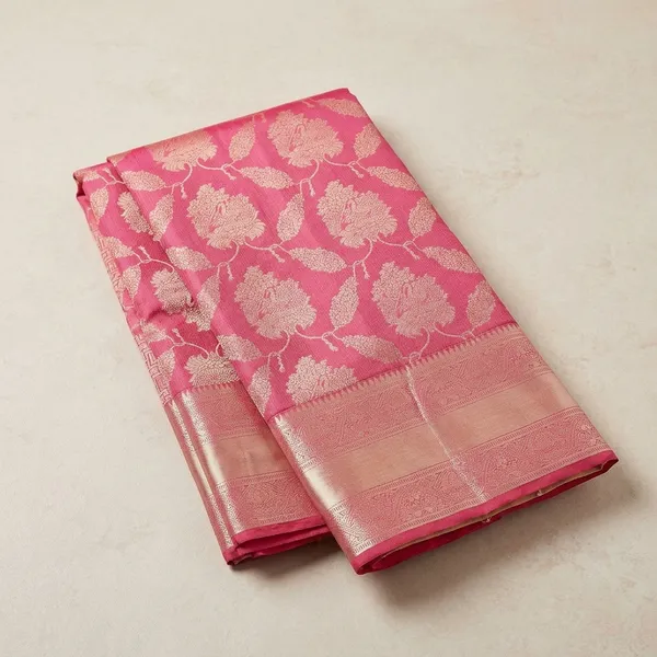 Pink_Zariwork_Gold_Silk_Silk_Saree