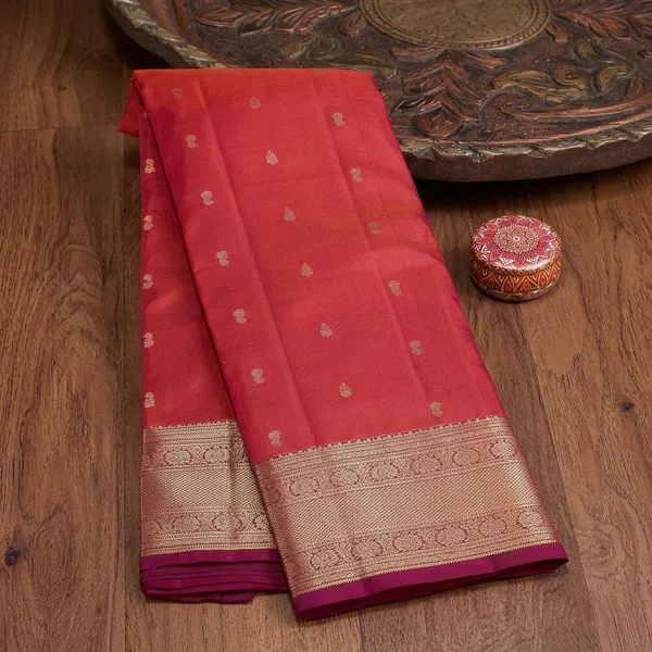 Red_Zariwork_Gold_Pure_Silk_Silk_Saree