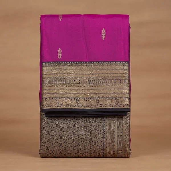 Violet_Zariwork_Gold_Silk_Silk_Saree
