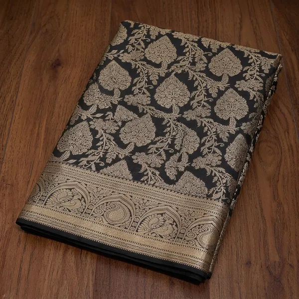 Black_Zariwork_Silver_Silk_Silk_Saree
