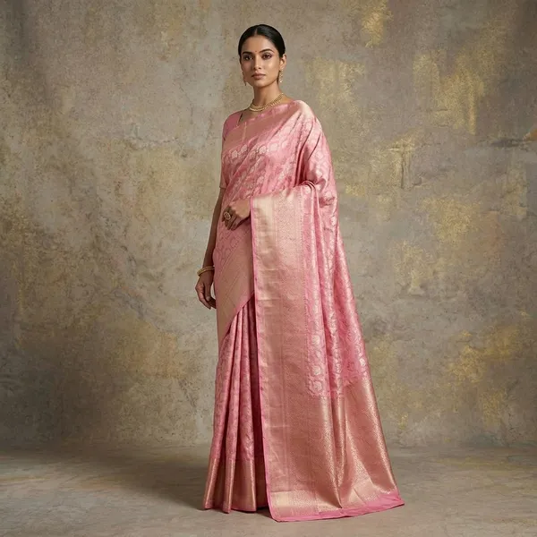 Pink_Zariwork_Silver_Silk_Silk_Saree