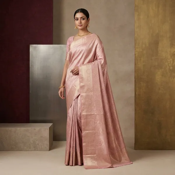 Onion_Pink_Zariwork_Silver_Silk_Silk_Saree