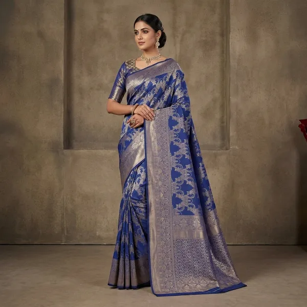 Royal_Blue_Zariwork_Gold_Pure_Silk_Silk_Saree