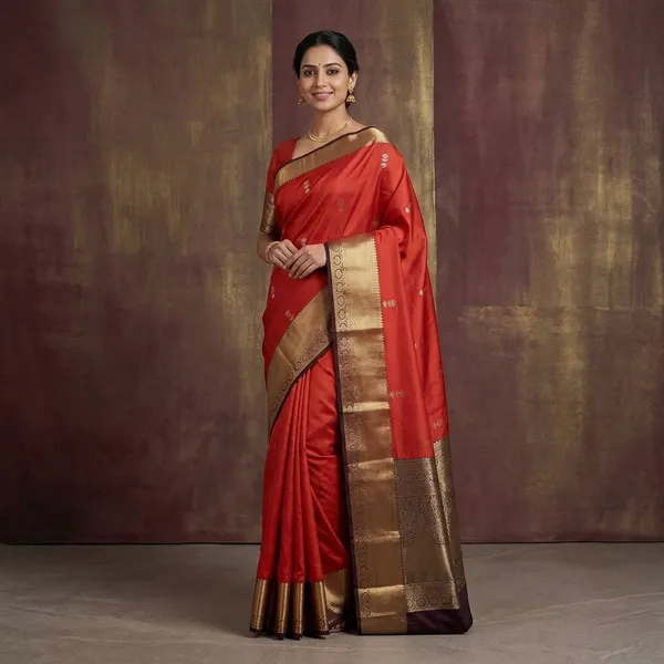 Red_Zariwork_Gold_Silk_Saree
