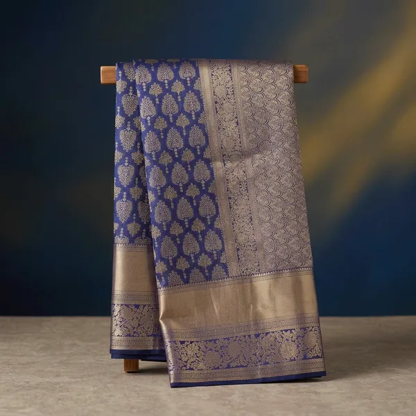 Royal_Blue_Zariwork_Gold_Silk_Silk_Saree