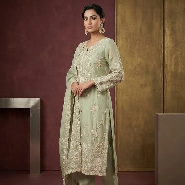 Sea_Green_Silver_Stonework_Tissue_Unstitched_Salwar_Suit