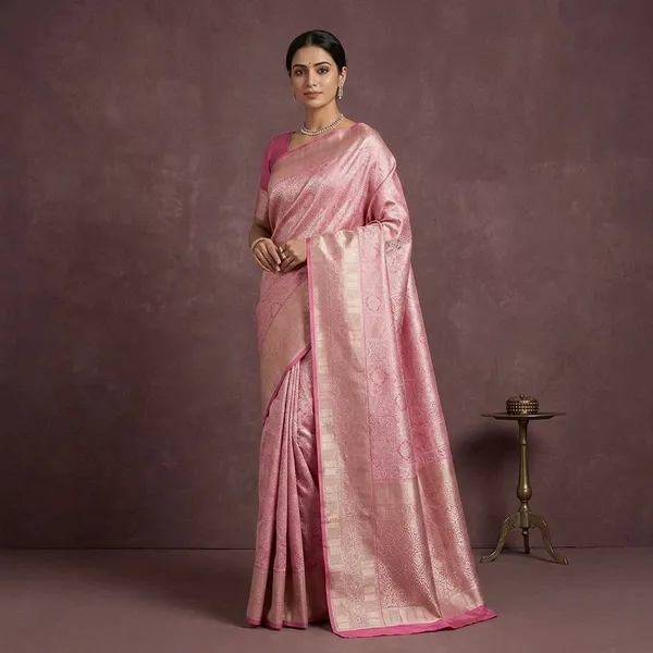 Pink_Zariwork_Pure_Silk_Saree