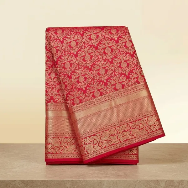 Rani_Pink_Zariwork_Gold_Silk_Silk_Saree