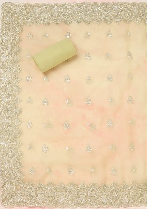 Pista_Green_Tissue_Threadwork_Unstitched_Dress_Material_With_Matching_Bottom_And_Dupatta