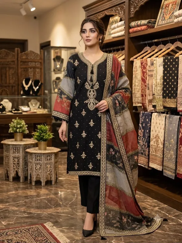 Women's_Premium_Embroidered_Straight_Kurta_Pant_Set_with_Printed_Dupatta