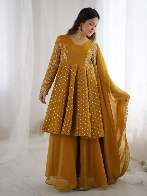 Women's_Premium_Mustard_Embroidered_Kurta_Palazzo_Suit_Set_with_Dupatta
