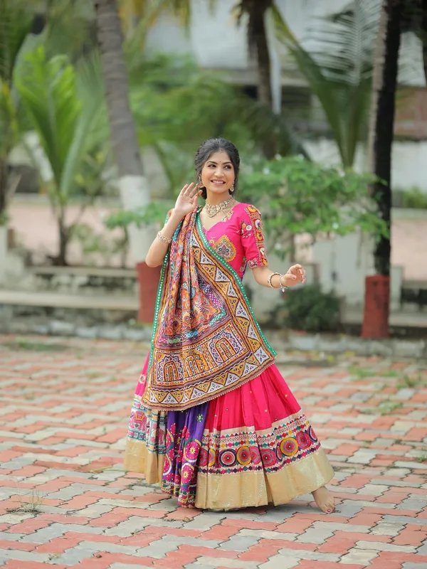 Women's_Premium_Pink_&_Yellow_Embroidered_Chaniya_Choli_with_Dupatta