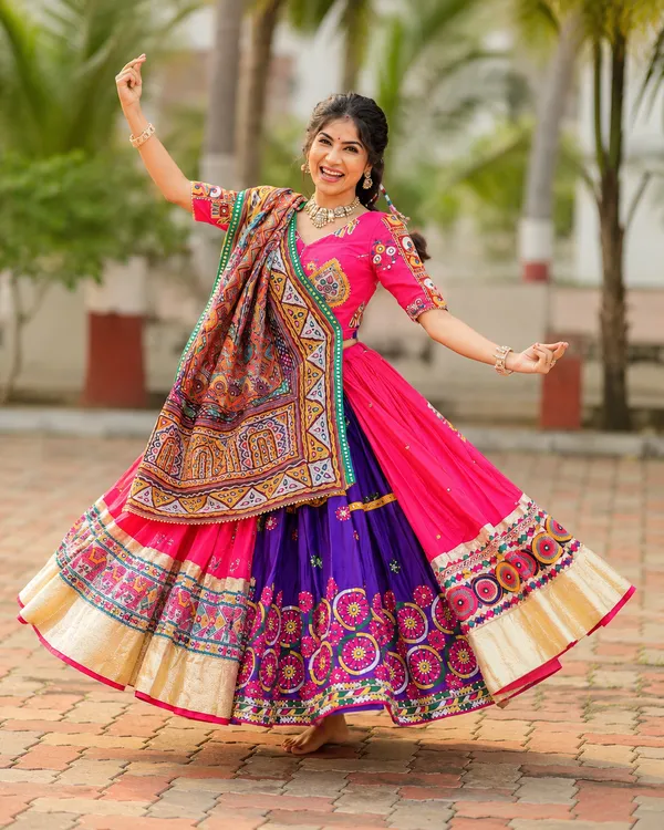 Women's_Premium_Pink_&_Yellow_Embroidered_Chaniya_Choli_with_Dupatta