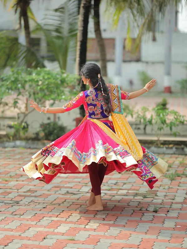 Women's_Premium_Pink_&_Yellow_Embroidered_Chaniya_Choli_with_Dupatta