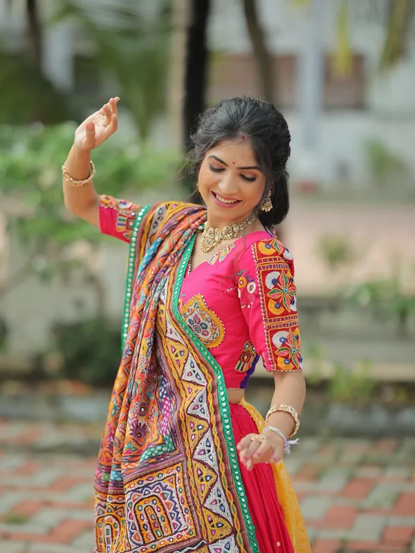 Women's_Premium_Pink_&_Yellow_Embroidered_Chaniya_Choli_with_Dupatta