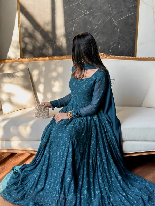 Women's_Premium_Teal_Blue_Embroidered_Anarkali_Gown