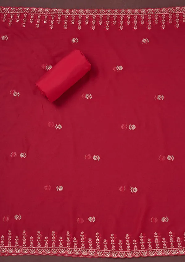Rani_Pink_Crepe_Threadwork_Unstitched_Dress_Material_With_Matching_Bottom_And_Dupatta