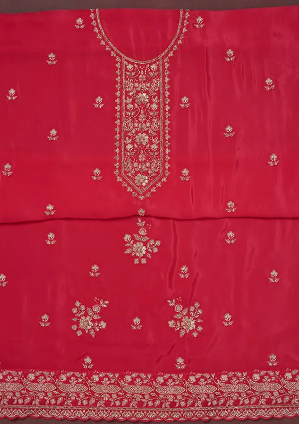 Rani_Pink_Crepe_Threadwork_Unstitched_Dress_Material_With_Matching_Bottom_And_Dupatta