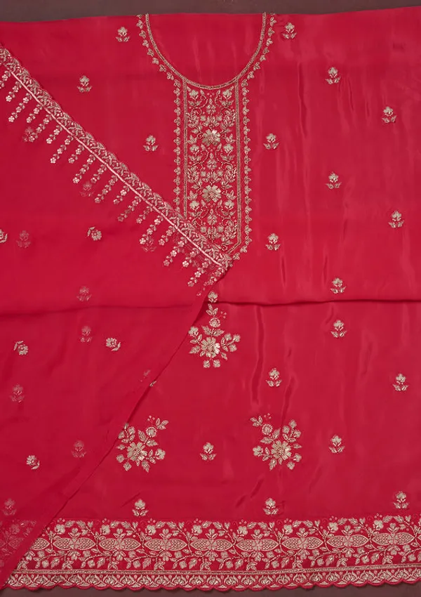 Rani_Pink_Crepe_Threadwork_Unstitched_Dress_Material_With_Matching_Bottom_And_Dupatta