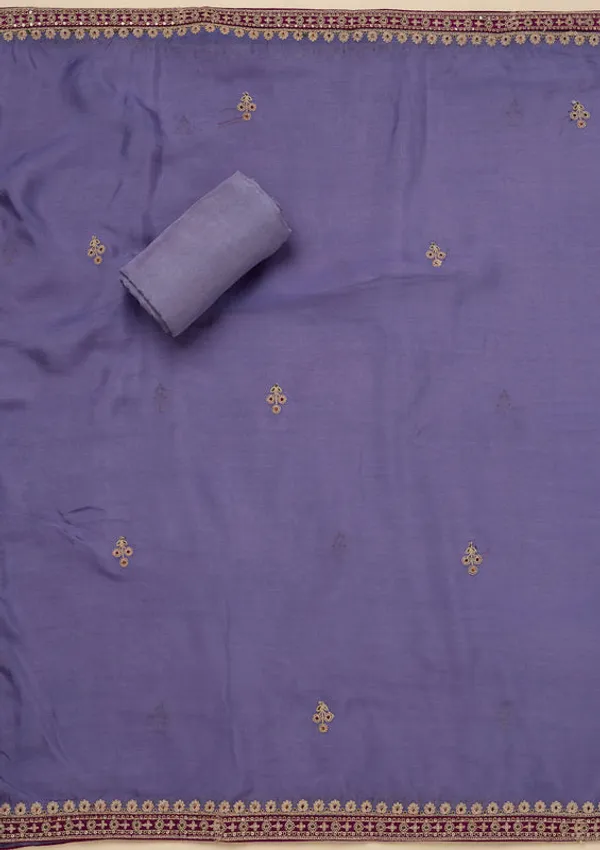 Purple_Tissue_Gold_Zariwork_Unstitched_Dress_Material_With_Matching_Bottom_And_Dupatta