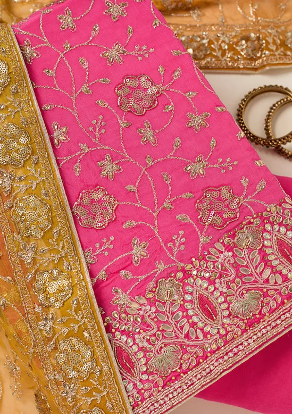 Pink_Multi_Georgette_Zariwork_Unstitched_Dress_Material_With_Matching_Bottom_And_Dupatta